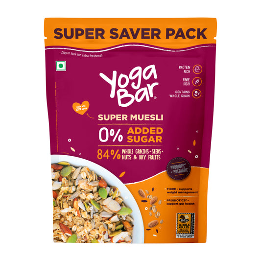 No Added Sugar Muesli - Wheat free, filled with seeds