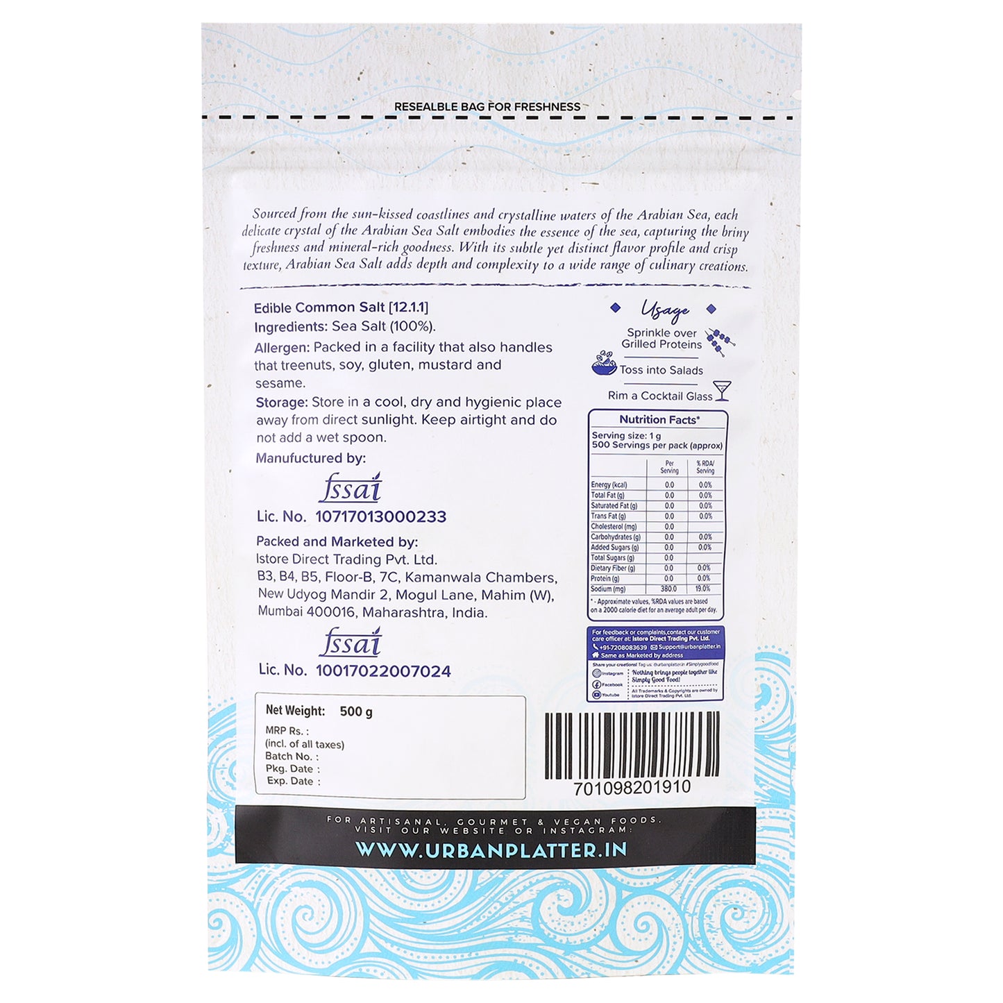 Arabian Sea Salt