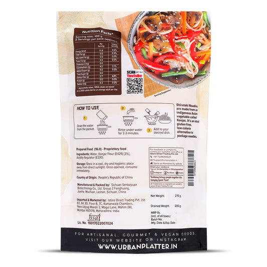 Shirataki Noodles - Keto Friendly