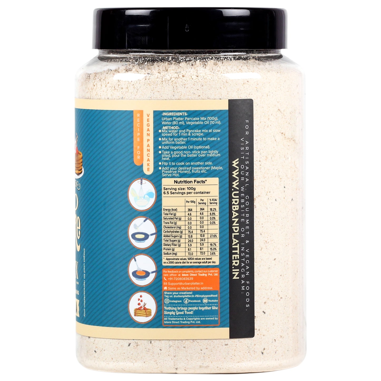 Wheat Free Vanilla Pancake Mix