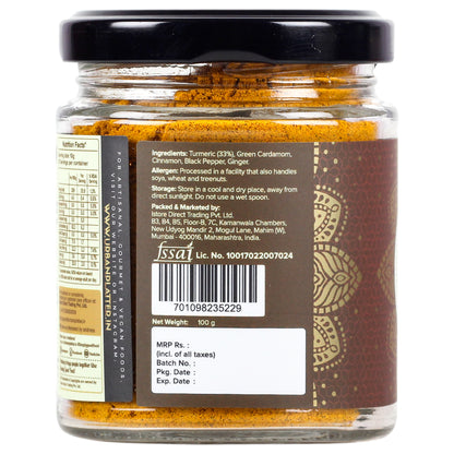 Turmeric Golden Milk Masala - Spice Mix for Golden Lattes