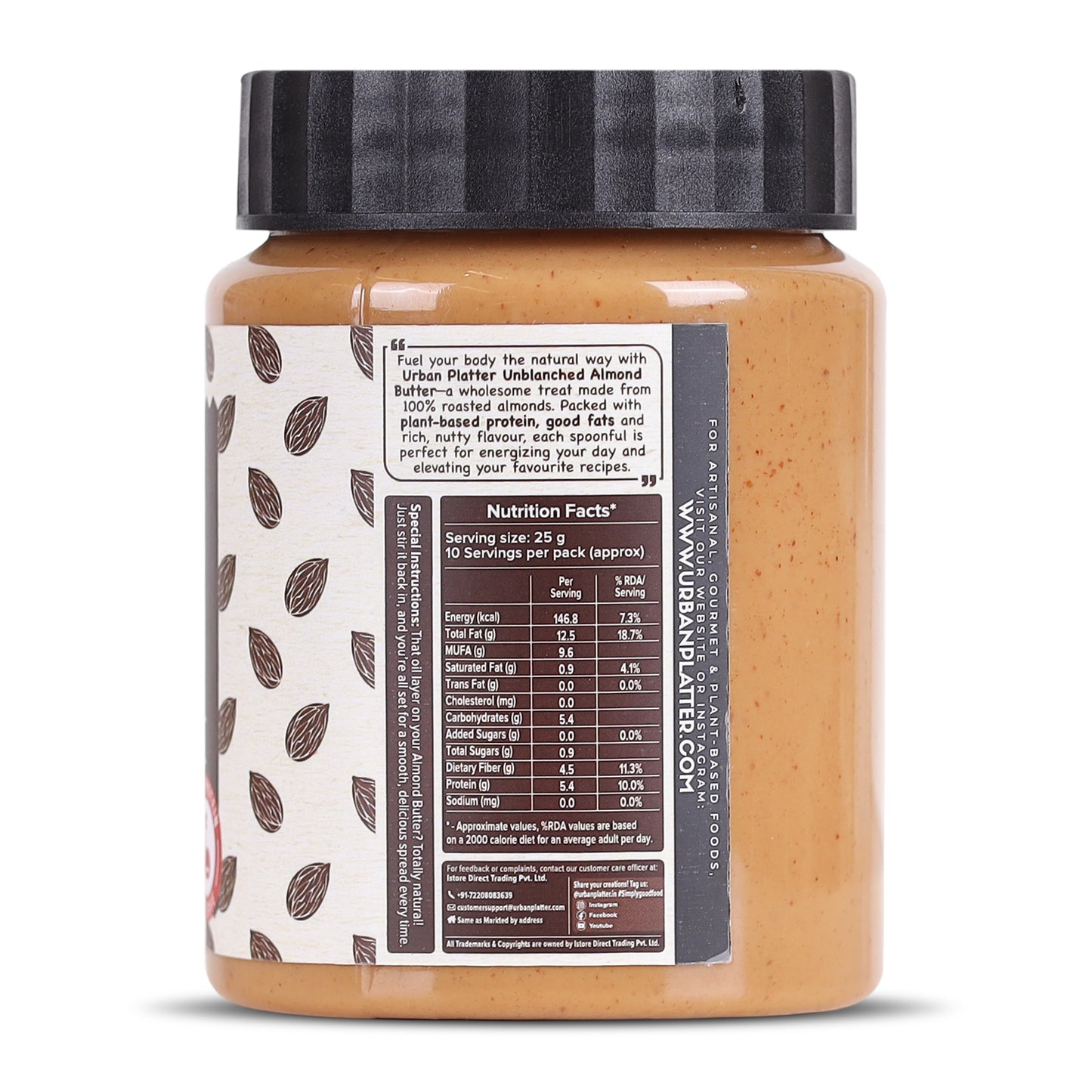 Urban Platter Almond Butter