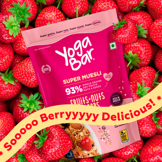 Fruits, Nuts & Seeds Muesli - Wheat-Free with Real Strawberry