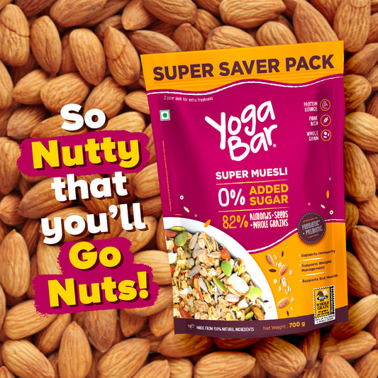 No Added Sugar Muesli - Wheat free, filled with seeds