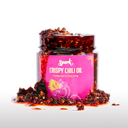 A Spark of Madness Crispy Chili Oil