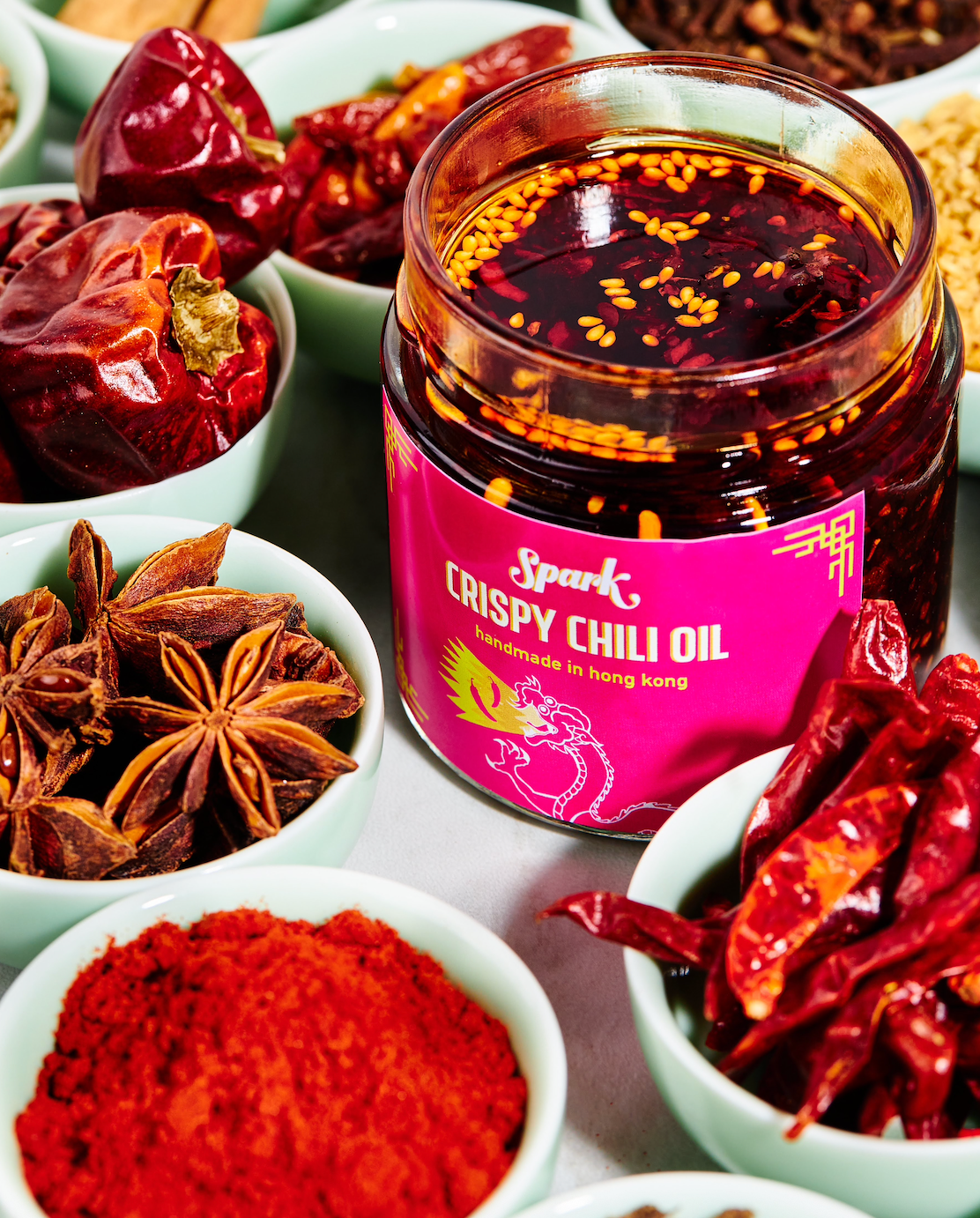 A Spark of Madness Crispy Chili Oil
